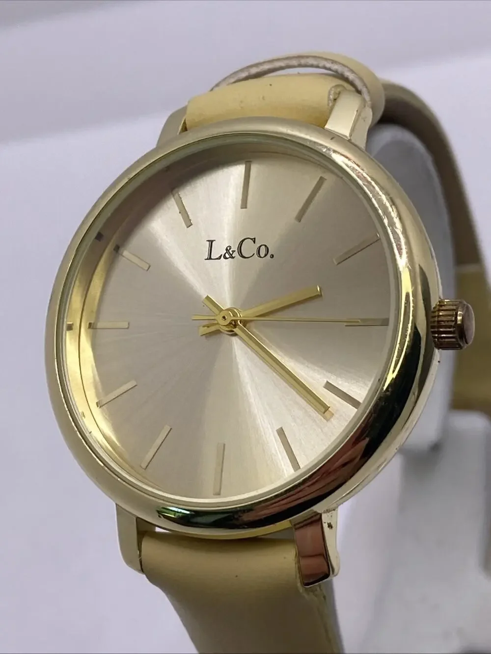 Womens L & Co Watch Works New Battery